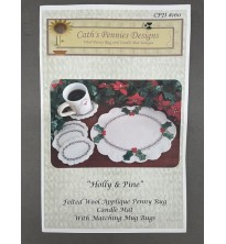 Holly & Pine Candle Mat